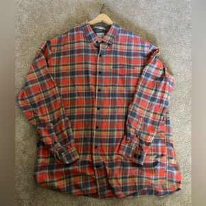 LL Bean Big and Tall Men’s Flannel shirt